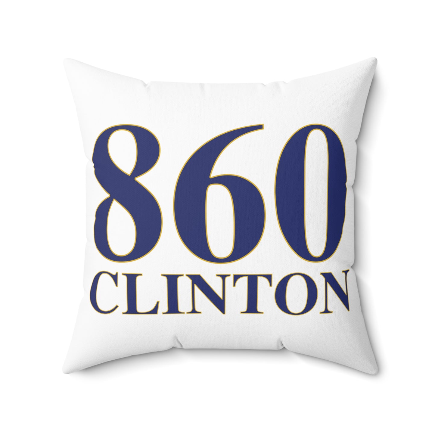 860 Clinton Spun Polyester Square Pillow