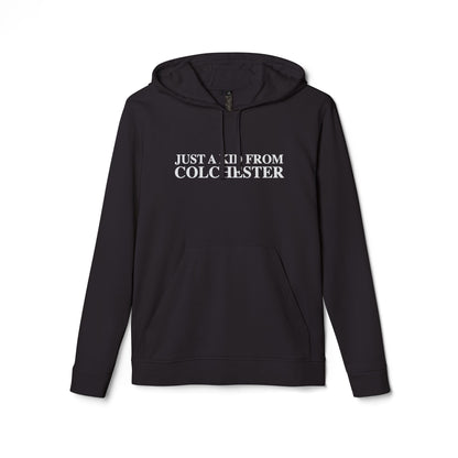 Just a kid from Colchester adidas Unisex Fleece Hoodie