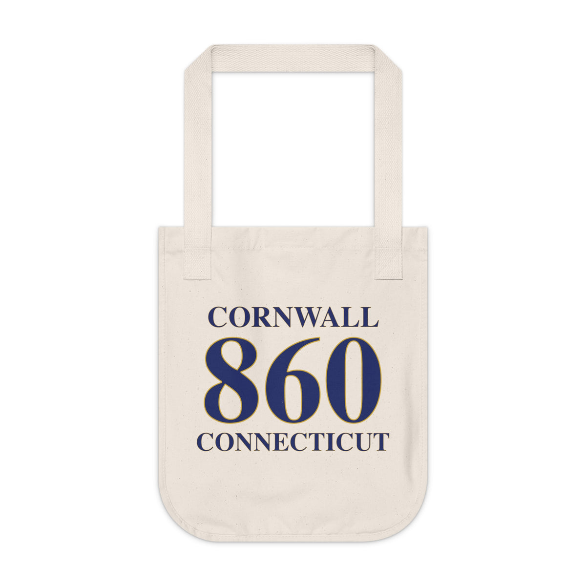 Cornwall 860 Connecticut Organic Canvas Tote Bag