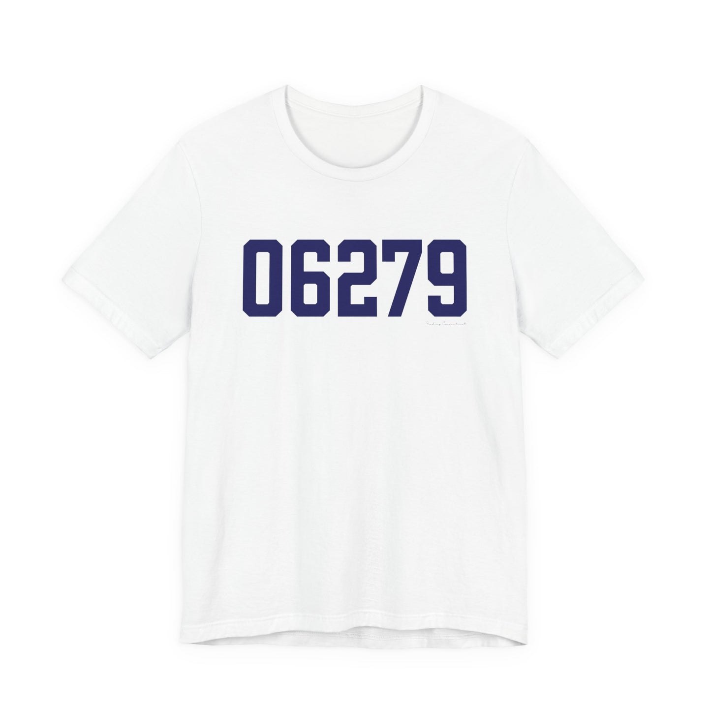 06279 Willington Connecticut Zip Code Unisex Jersey Short Sleeve T-Shirt