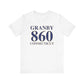 Granby 860 Connecticut Unisex Jersey Short Sleeve T-Shirt
