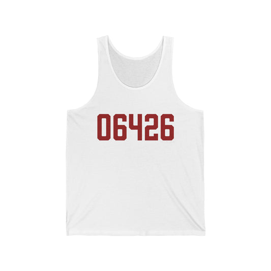 06426 Essex Connecticut Zip Code Unisex Jersey Tank Top