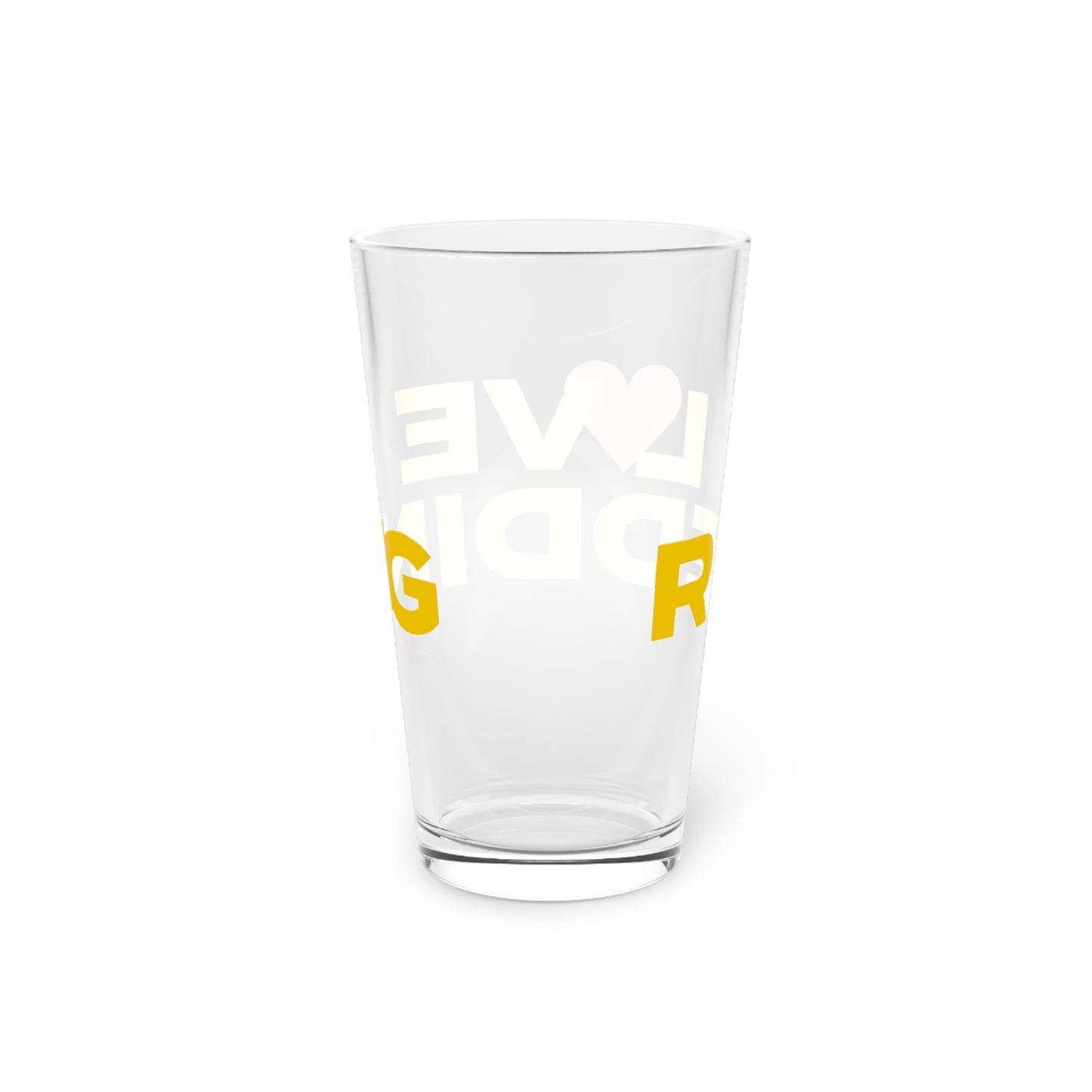 Love Redding Pint Glass, 16oz