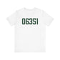 06351 Griswold Connecticut Zip Code Unisex Jersey Short Sleeve T-Shirt