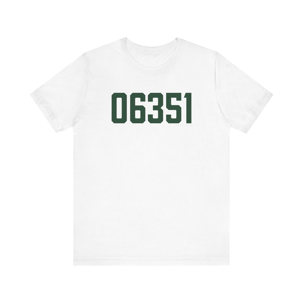 06351 Griswold Connecticut Zip Code Unisex Jersey Short Sleeve T-Shirt