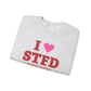 I Heart STFD Unisex Heavy Blend™ Crewneck Sweatshirt