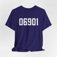 06901 Stamford Connecticut Zip Code Unisex Jersey Short Sleeve T-Shirt