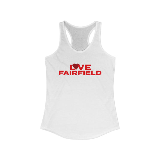 Love Fairfield Women's Ideal Racerback Tank Top