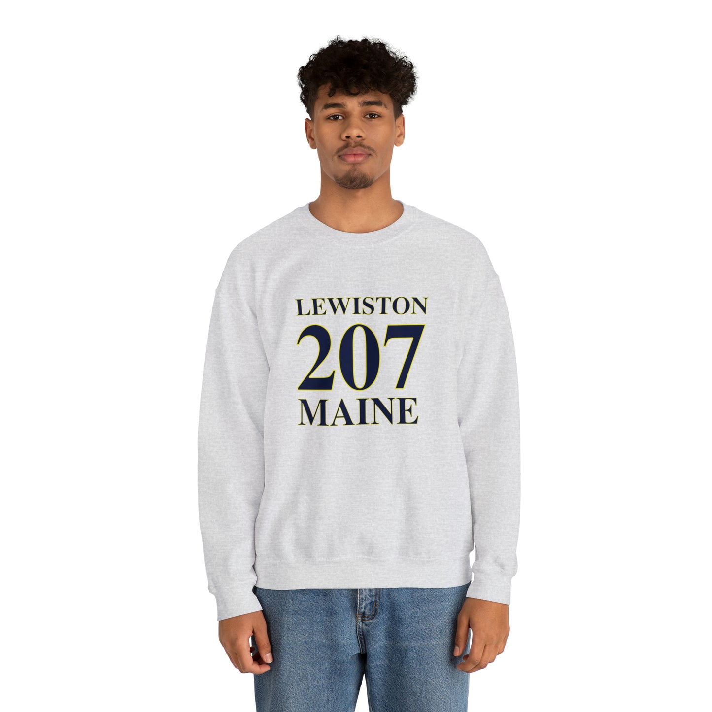 Lewiston 207 Maine Unisex Heavy Blend™ Crewneck Sweatshirt