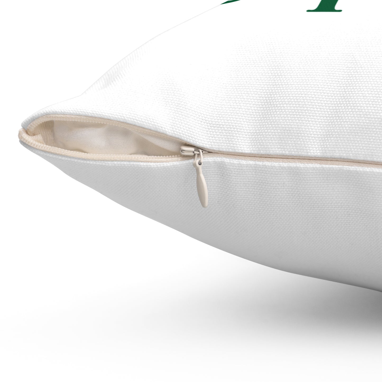 I Clover Deep River Spun Polyester Square Pillow