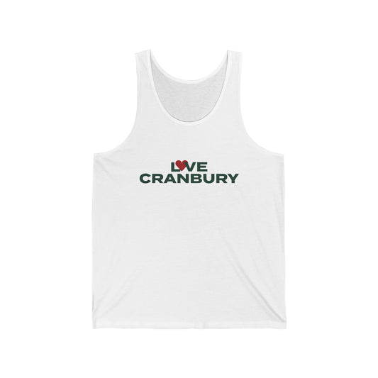 Love Cranbury Unisex Jersey Tank Top