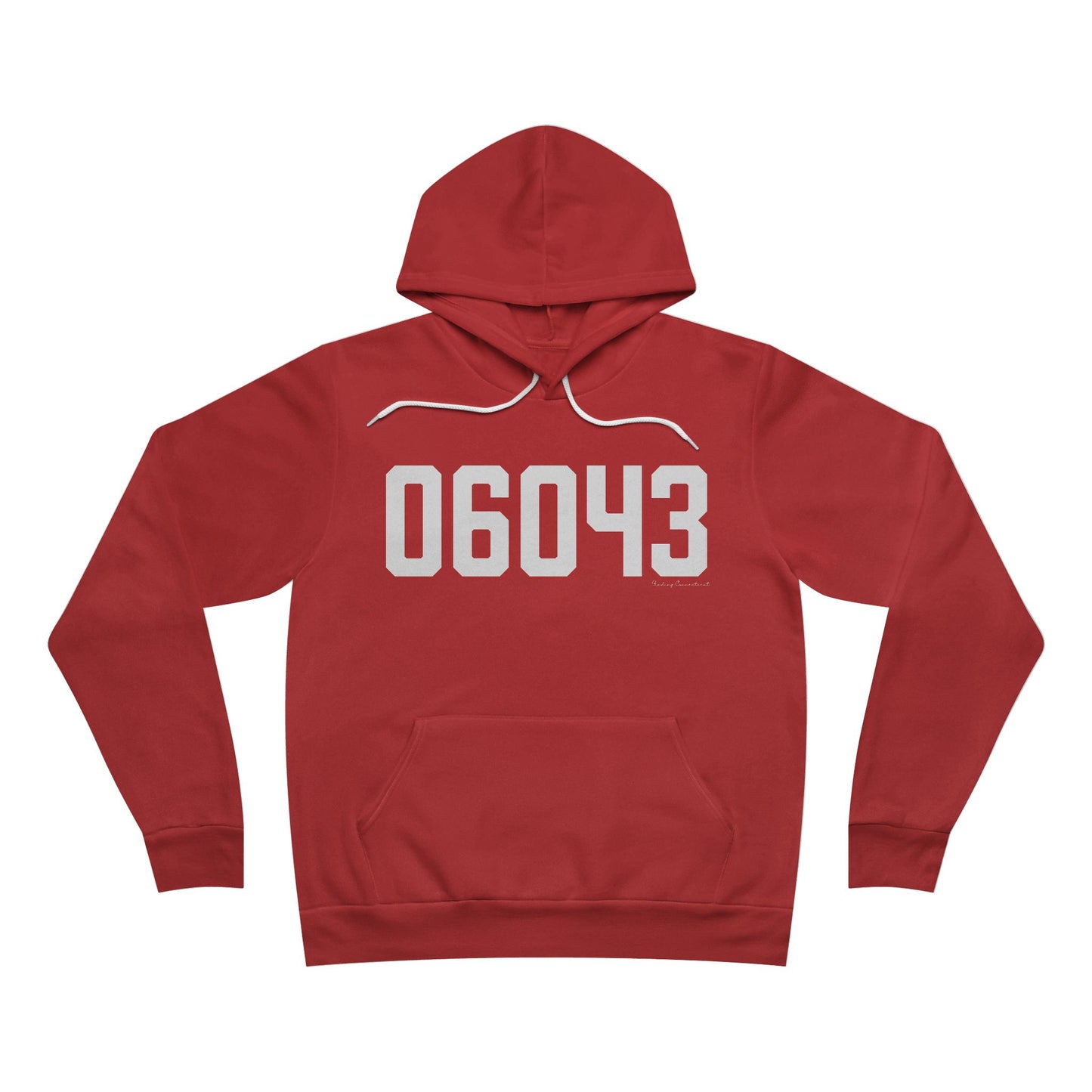 06043 Bolton CT Zip Code Unisex Sponge Fleece Pullover Hoodie