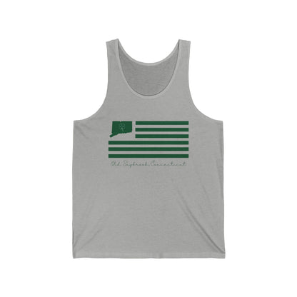 Old Saybrook Connecticut St. Patrick’s Day Flag Unisex Jersey Tank Top