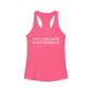 Just a kid from East Haddam Women's Ideal Racerback Tank Top