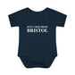 Just a kid from Bristol Infant Baby Rib Bodysuit