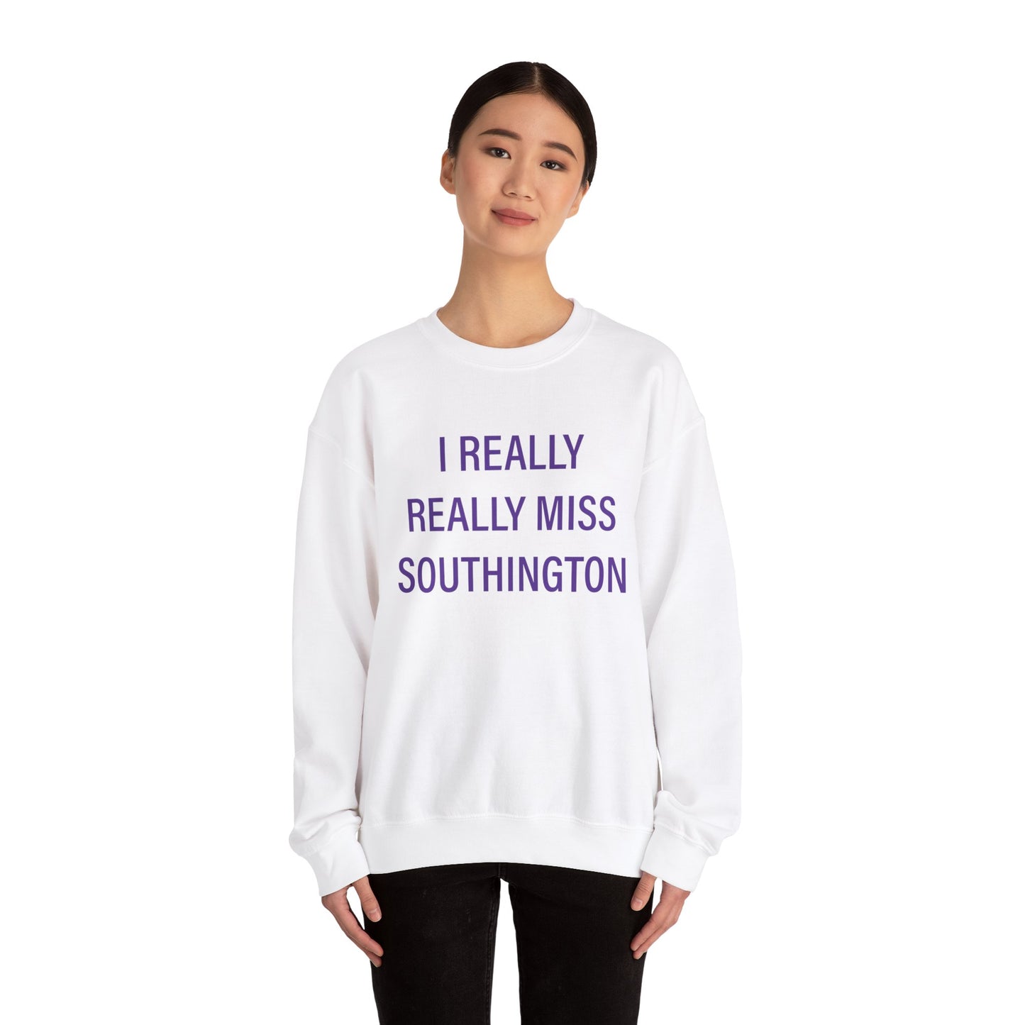 I Really Really Miss Southington Unisex Heavy Blend™ Crewneck Sweatshirt