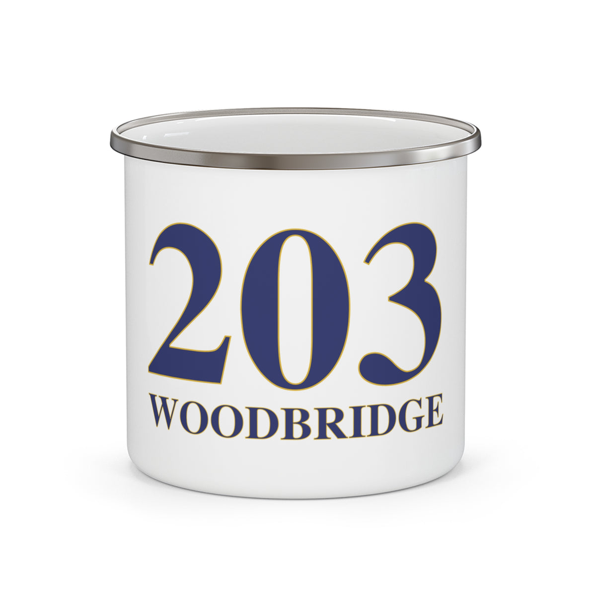 203 Woodbridge Enamel Camping Mug