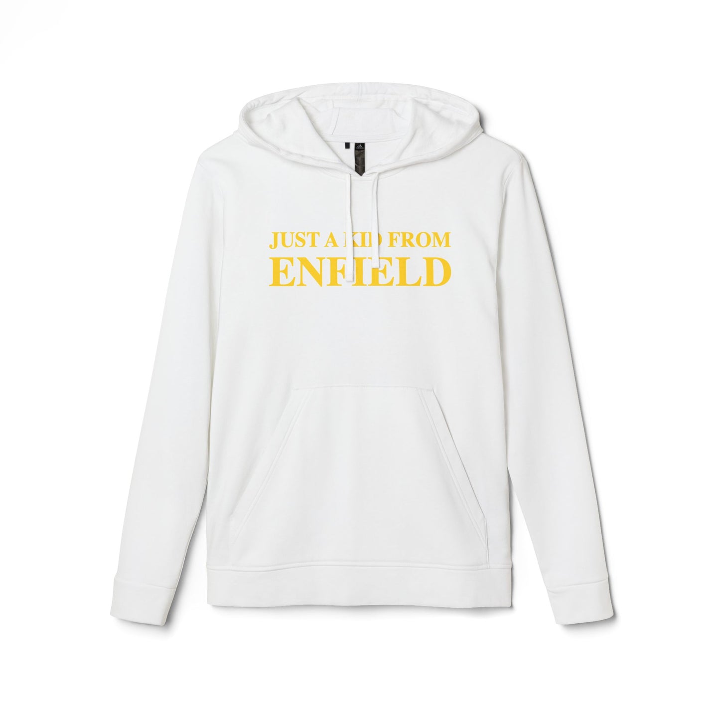 Just a kid from Enfield adidas Unisex Fleece Hoodie