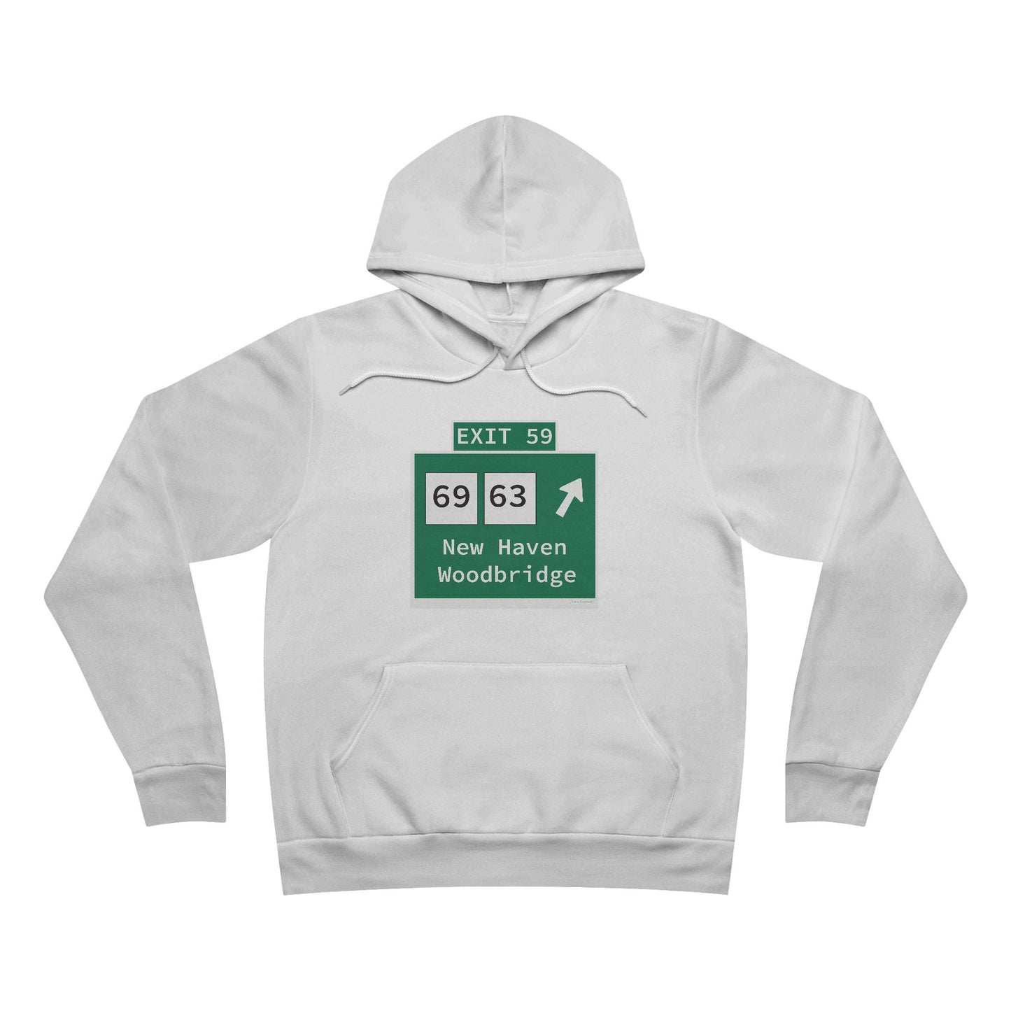 Vintage WCP Exit 59 Sign Unisex Sponge Fleece Pullover Hoodie