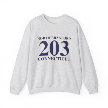 North Branford 203 Connecticut Unisex Heavy Blend™ Crewneck Sweatshirt