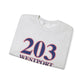 203 Westport Red White & Blue Unisex Heavy Blend™ Crewneck Sweatshirt