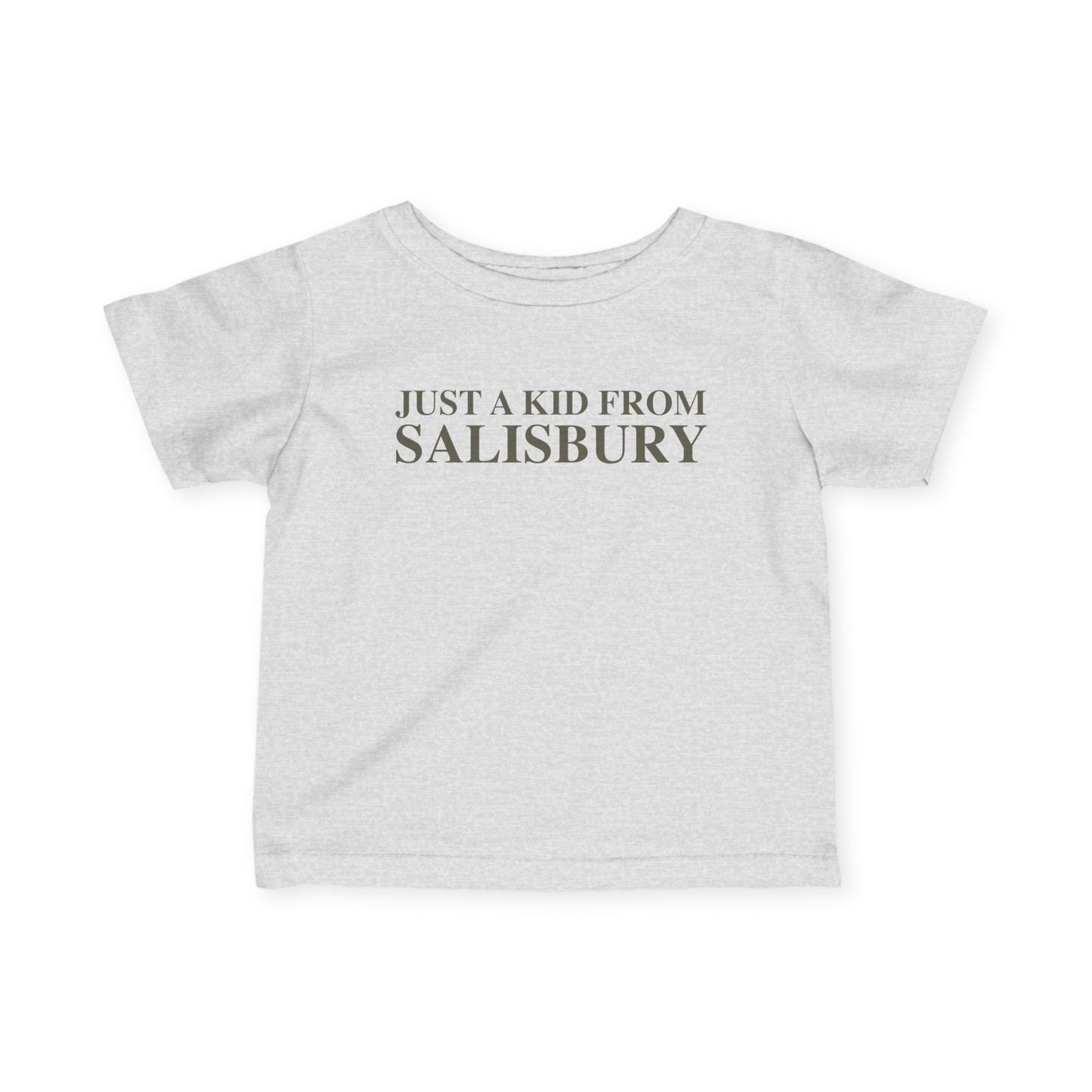 Just a kid from Salisbury Infant Fine Jersey T-Shirt