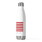Chester Connecticut Flag 20oz Insulated Bottle