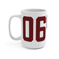 06478 Oxford Connecticut Zip Code Mug 15oz