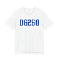 06260 Putnam Connecticut Zip Code Unisex Jersey Short Sleeve T-Shirt