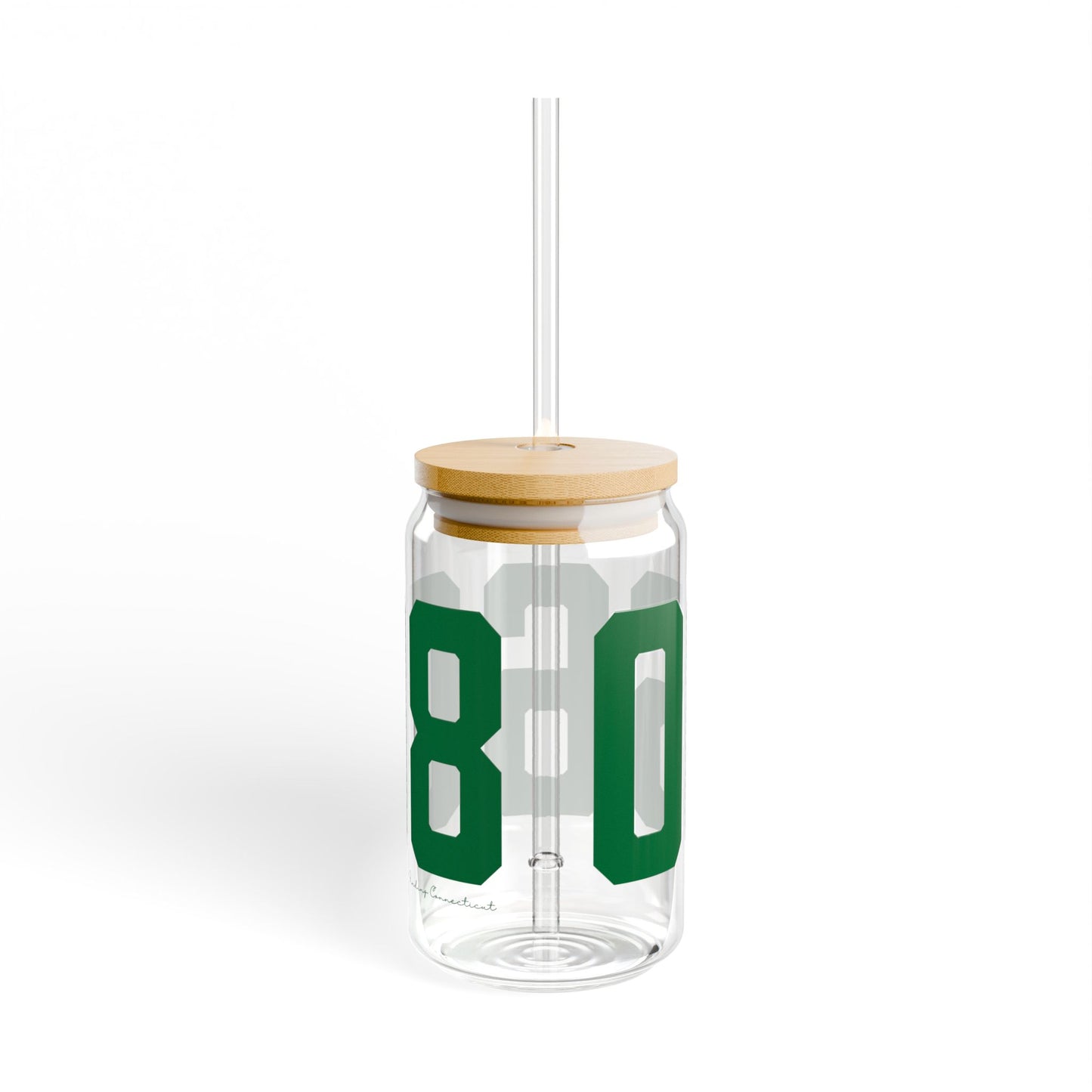 06608 Bridgeport Connecticut Zip Code Sipper Glass, 16oz