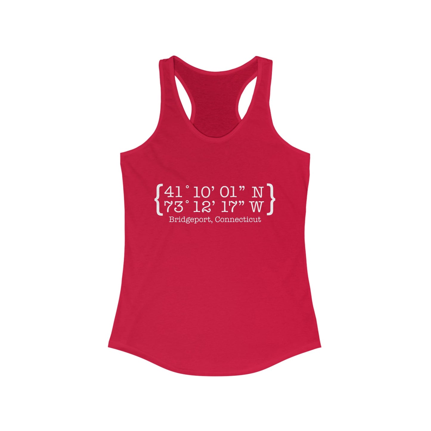 Bridgeport Coordinates Women's Ideal Racerback Tank Top