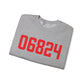 06824 Fairfield Connecticut Zip Code Unisex Heavy Blend™ Crewneck Sweatshirt
