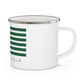 Salisbury Connecticut St. Patrick’s Day Flag Enamel Camping Mug