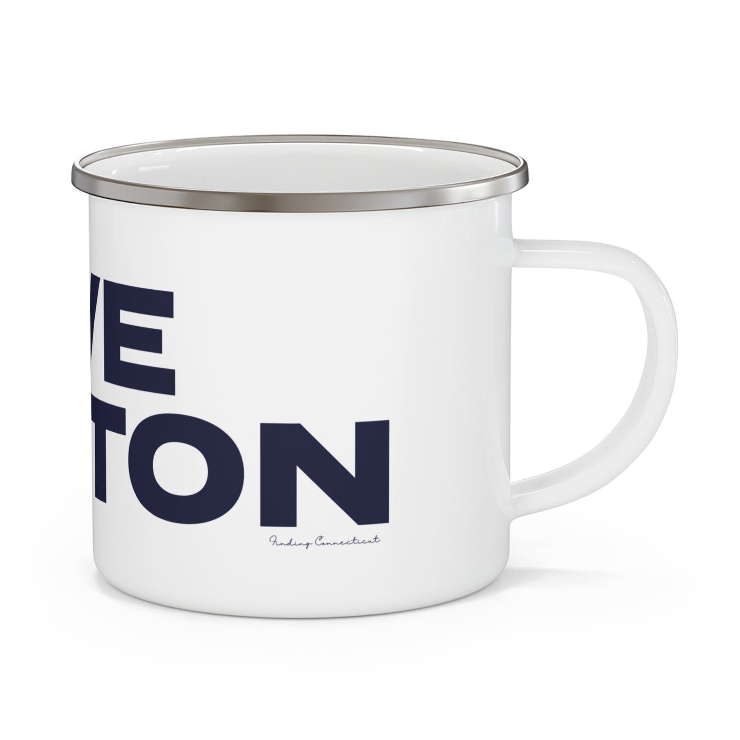 Love Weston Enamel Camping Mug