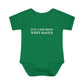 Just a kid from West Haven Infant Baby Rib Bodysuit