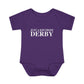 Just a kid from Derby Infant Baby Rib Bodysuit