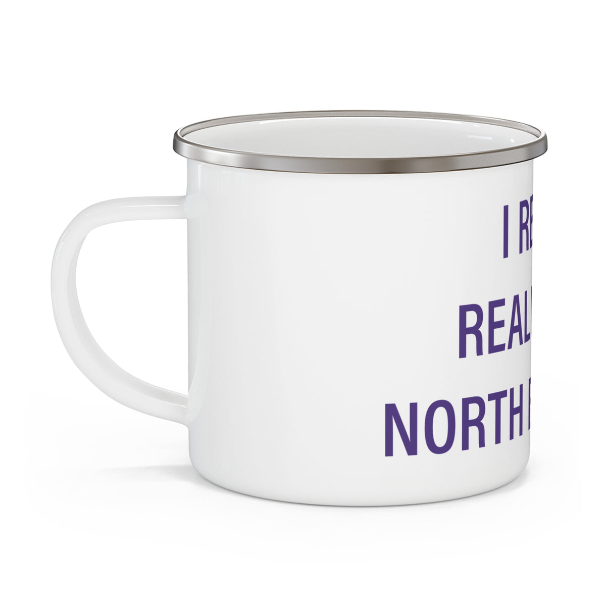 I Really Really Miss North Branford Enamel Camping Mug