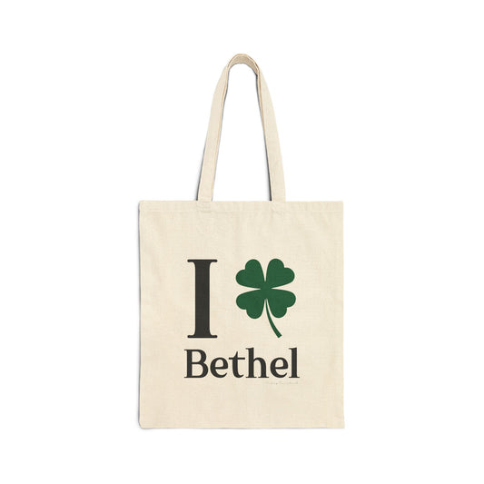 I Clover Bethel Cotton Canvas Tote Bag
