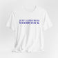 Just a kid from Woodstock Unisex Jersey Short Sleeve T-Shirt