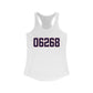 06268 Storrs Connecticut Zip Code Women's Ideal Racerback Tank Top
