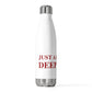 Just a kid from Deep River 20oz Insulated Bottle