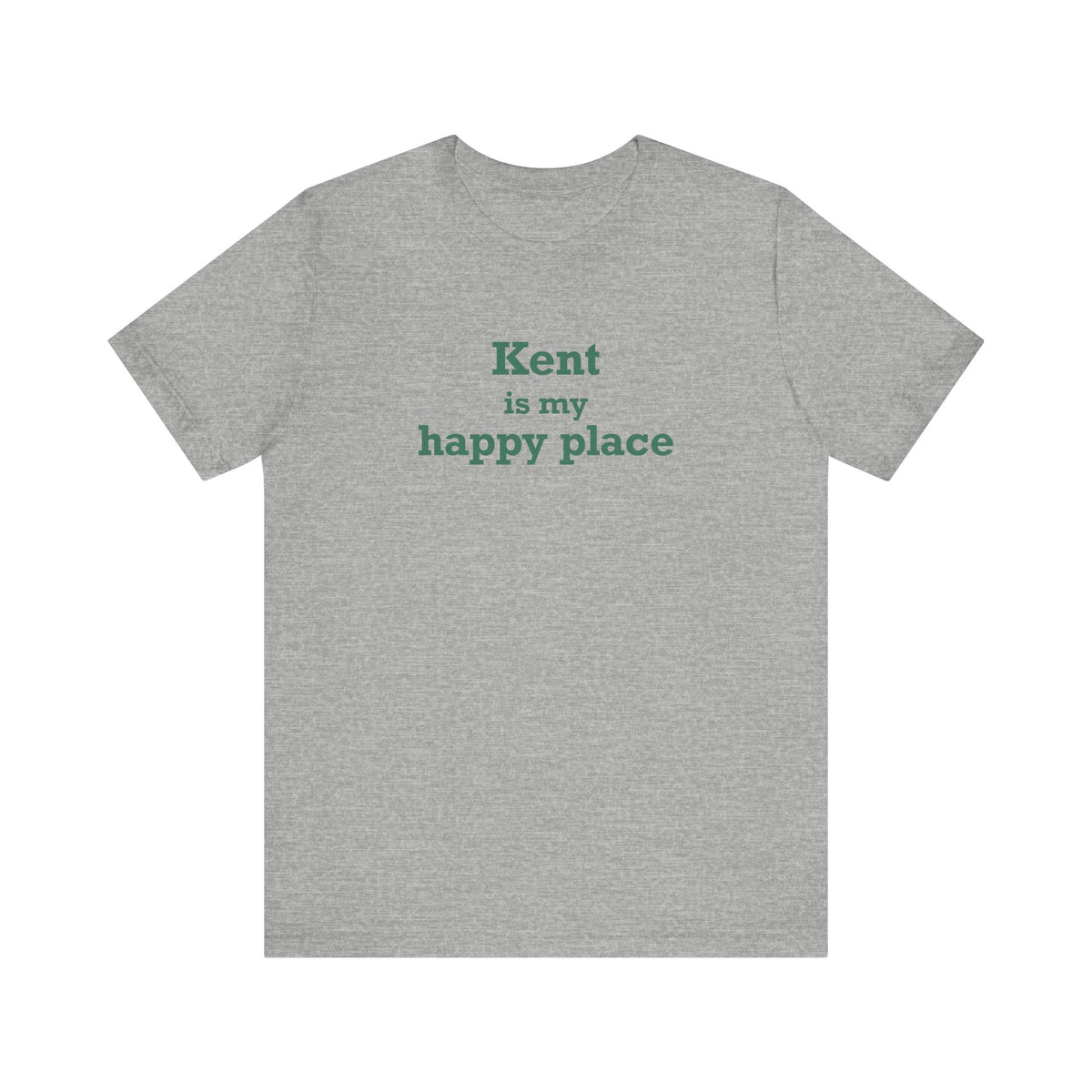 Kent is My Happy Place Unisex Jersey Short Sleeve T-Shirt