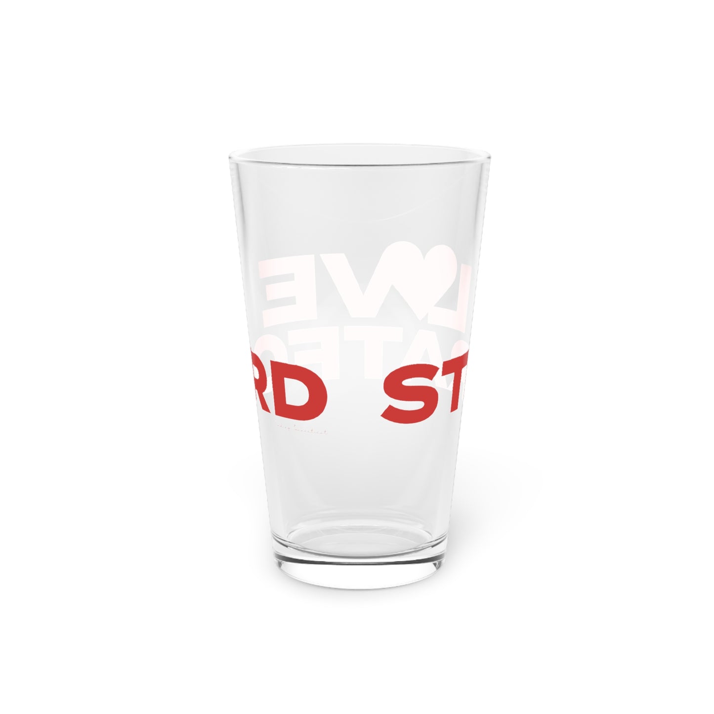 Love Stratford Pint Glass, 16oz