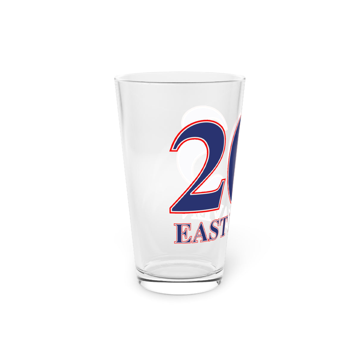 East Haven Red, White & Blue| Pint Glass, 16oz