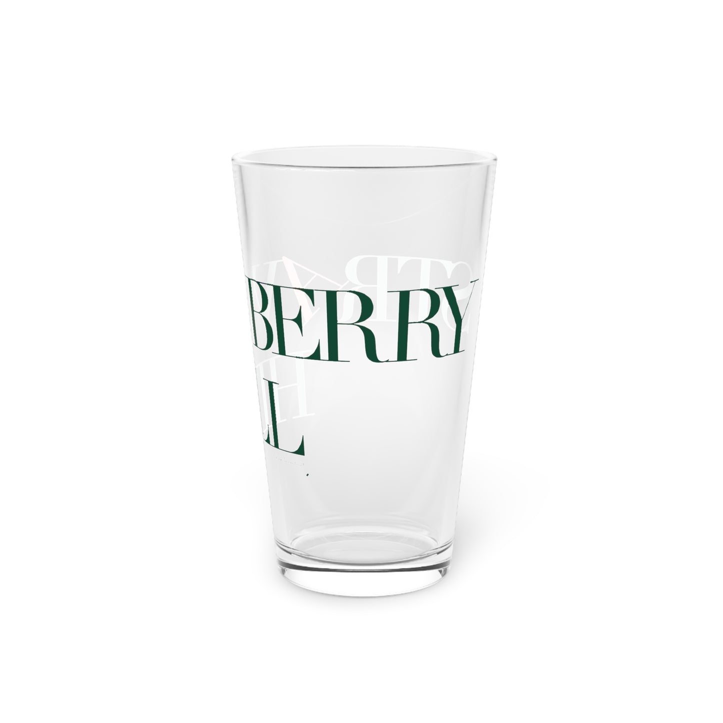 41 Tilt Strawberry Hill Pint Glass, 16oz