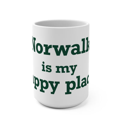 Norwalk is my Happy Place Mug 15oz