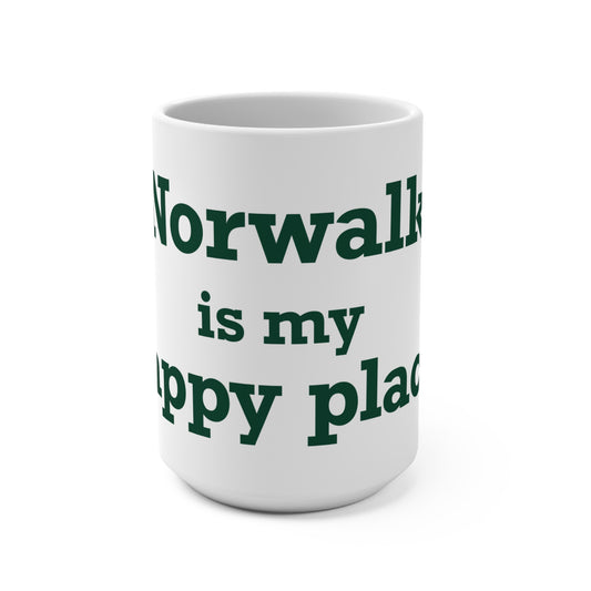 Norwalk is my Happy Place Mug 15oz