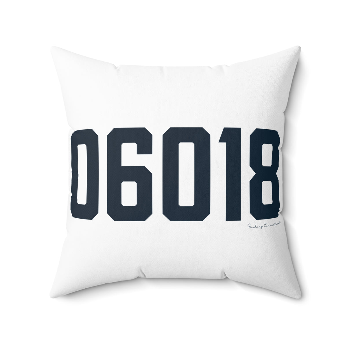06018 Canaan Connecticut Zip Code Polyester Square Pillow