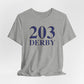 203 Derby Unisex Jersey Short Sleeve T-Shirts