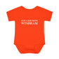 Just a kid from Windham Infant Baby Rib Bodysuit